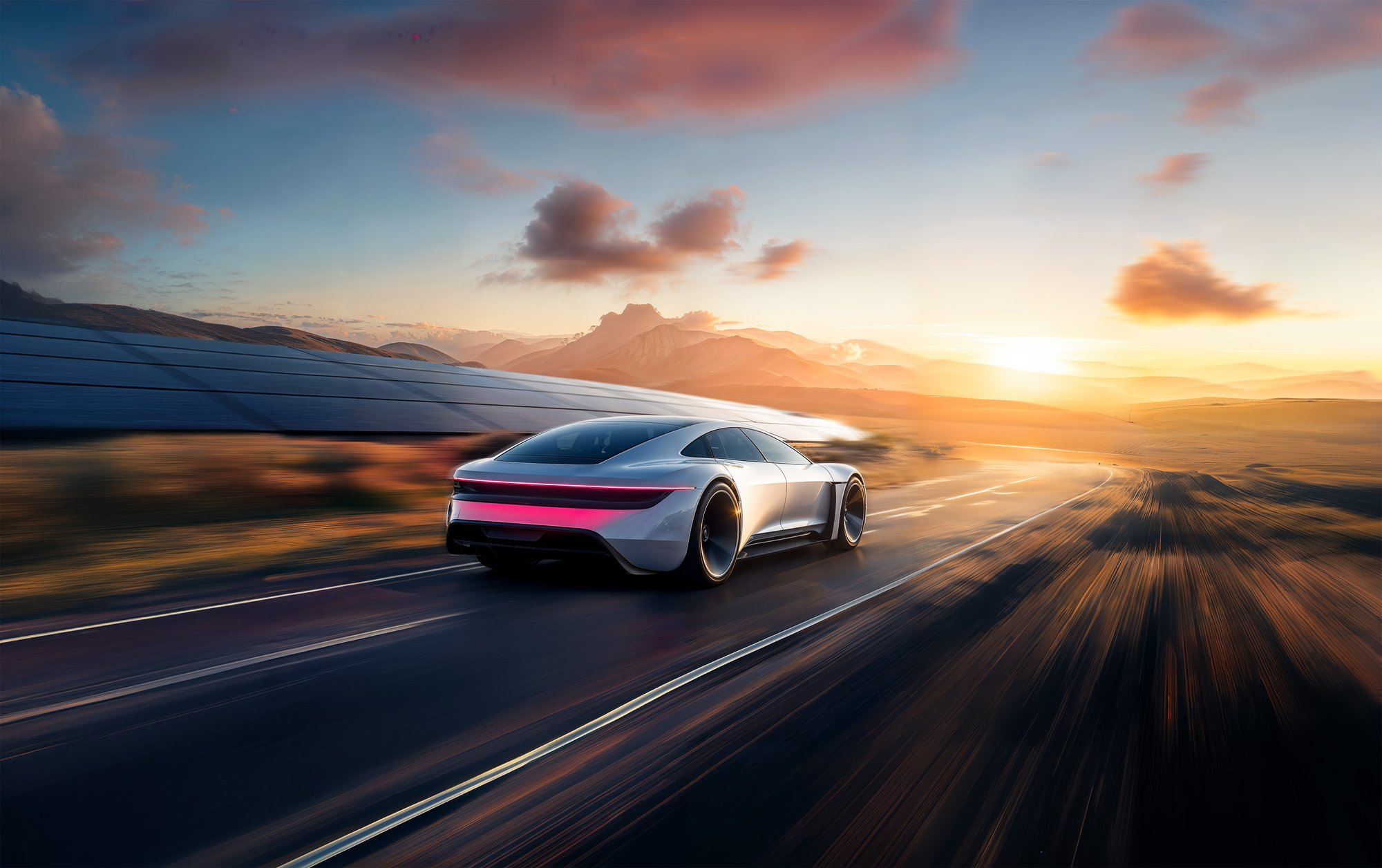 EV in Desert